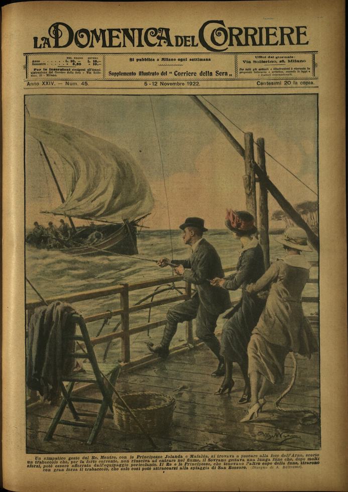 LA DOMENICA DEL CORRIERE. 5 - 12 novembre 1922. Anno …