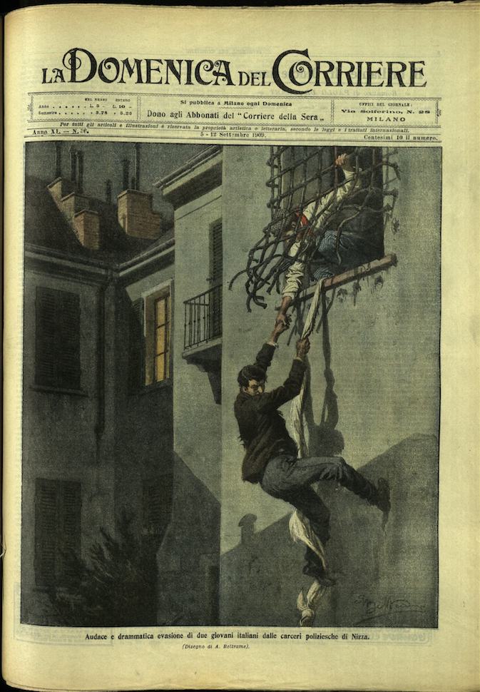 LA DOMENICA DEL CORRIERE. 5 - 12 Settembre 1909. Anno …