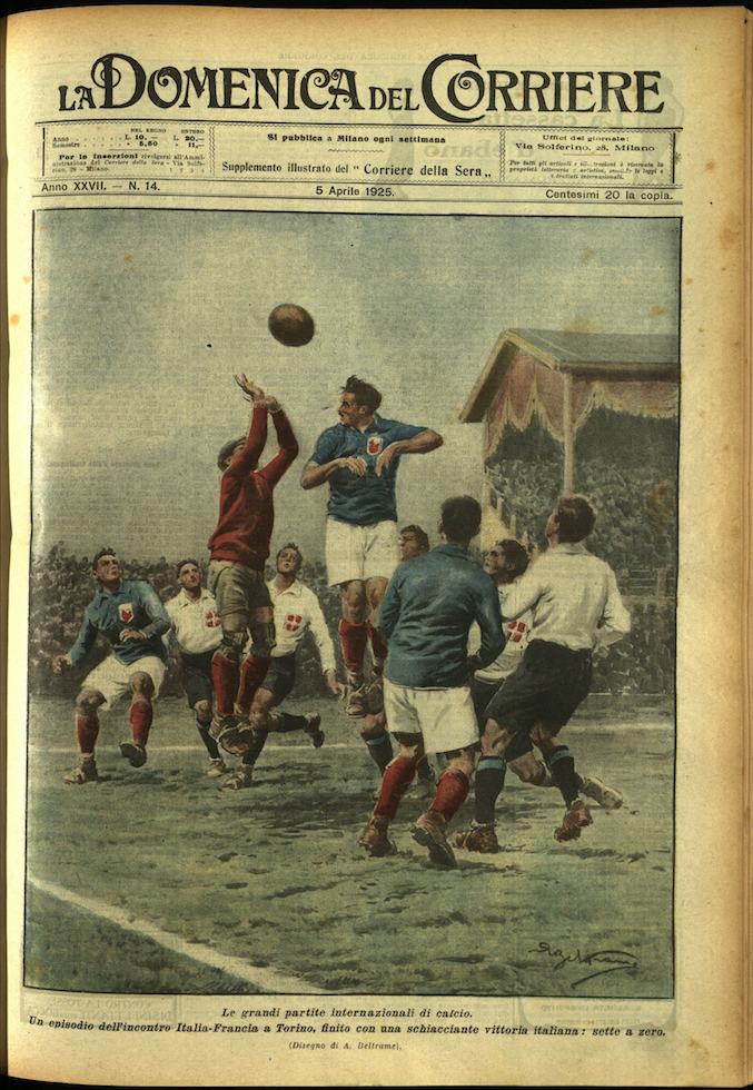 LA DOMENICA DEL CORRIERE. 5 Aprile 1925. Anno XXVII - …