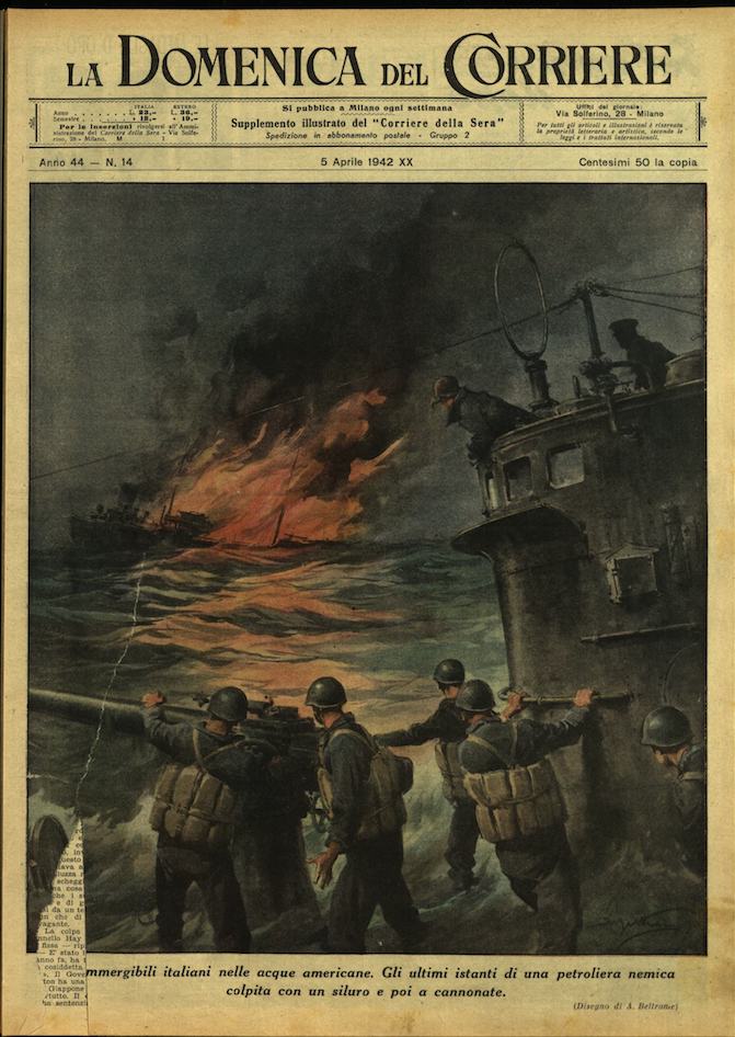 LA DOMENICA DEL CORRIERE. 5 Aprile 1942. Anno XLIV - …