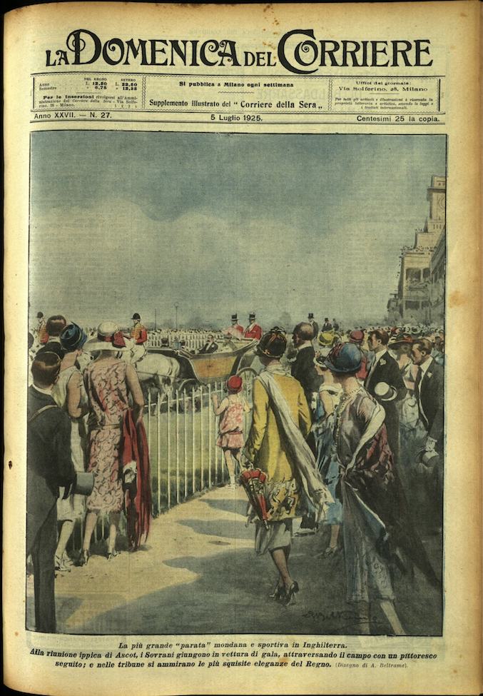 LA DOMENICA DEL CORRIERE. 5 Luglio 1925. Anno XXVII - …