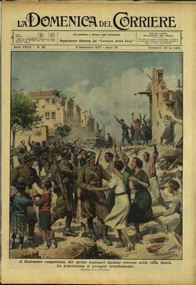 LA DOMENICA DEL CORRIERE 5 settembre 1937 Anno XXXIX - …