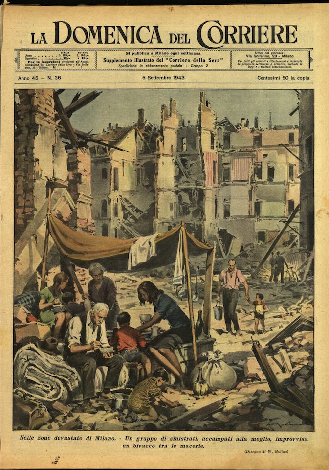 LA DOMENICA DEL CORRIERE. 5 settembre 1943. Anno XLV - …