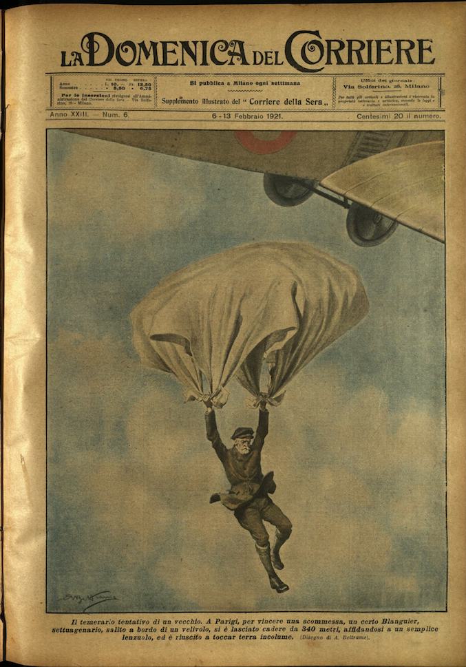 LA DOMENICA DEL CORRIERE. 6 - 13 febbraio 1921. Anno …