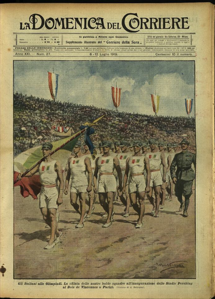 LA DOMENICA DEL CORRIERE. 6 - 13 luglio 1919. Anno …