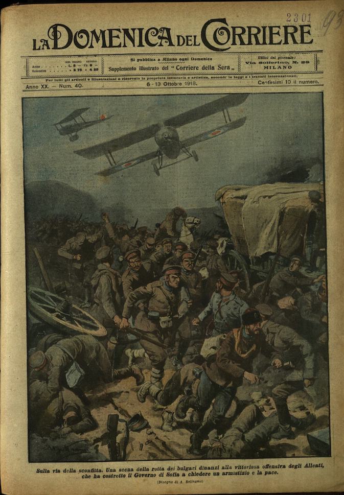 LA DOMENICA DEL CORRIERE. 6 - 13 ottobre 1918. Anno …