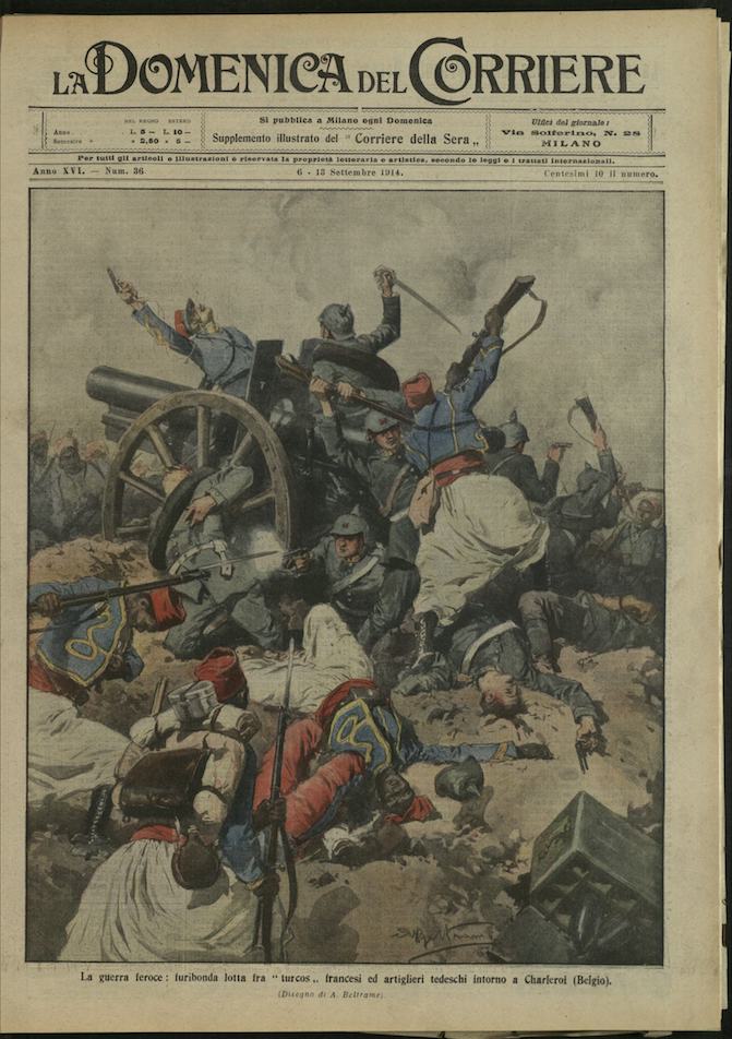 LA DOMENICA DEL CORRIERE. 6 - 13 Settembre 1914. Anno …