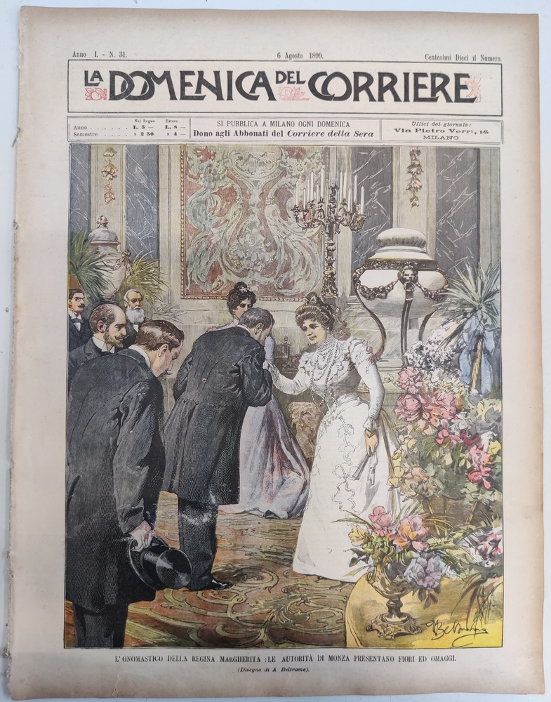 LA DOMENICA DEL CORRIERE 6 agosto 1899 Anno I - …