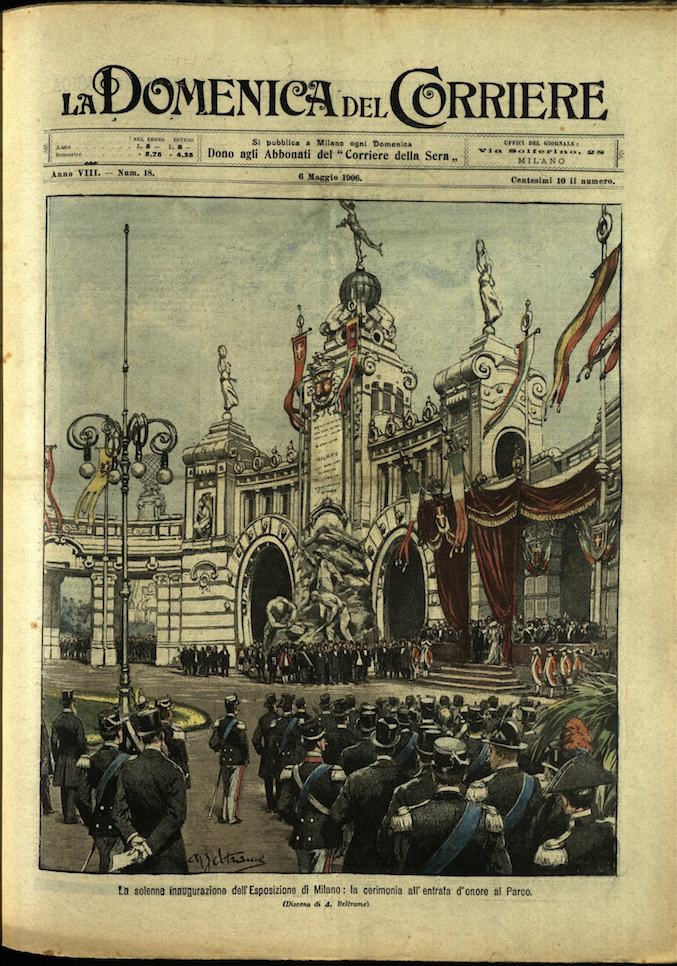 LA DOMENICA DEL CORRIERE. 6 Maggio 1906. Anno VIII - …