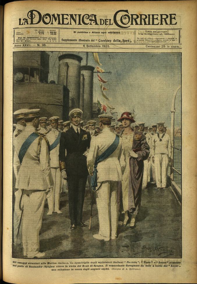 LA DOMENICA DEL CORRIERE. 6 Settembre 1925. Anno XXVII - …