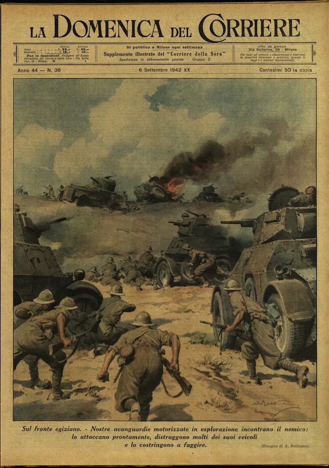 LA DOMENICA DEL CORRIERE. 6 settembre 1942. Anno XLIV - …