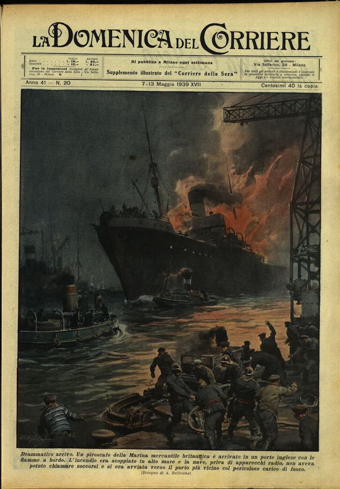 LA DOMENICA DEL CORRIERE 7 - 13 maggio 1939 Anno …