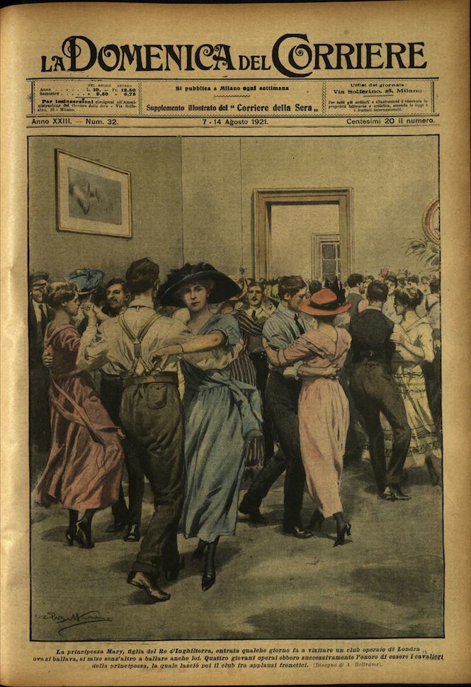 LA DOMENICA DEL CORRIERE. 7 - 14 agosto 1921. Anno …