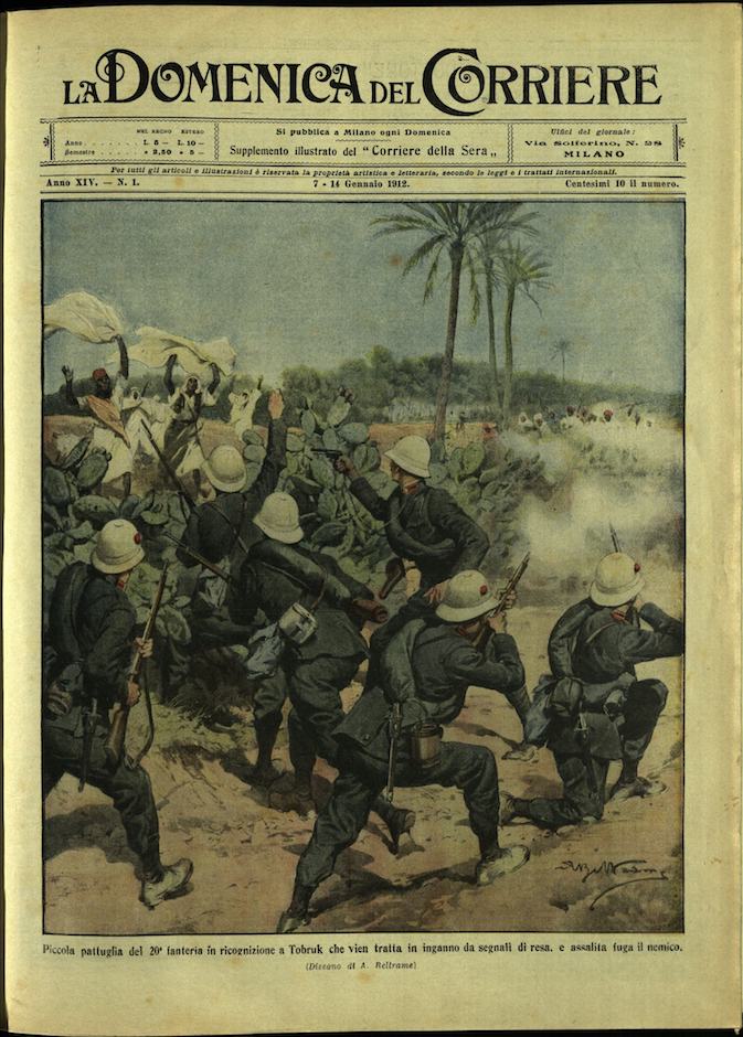 LA DOMENICA DEL CORRIERE. 7 - 14 gennaio 1912. Anno …