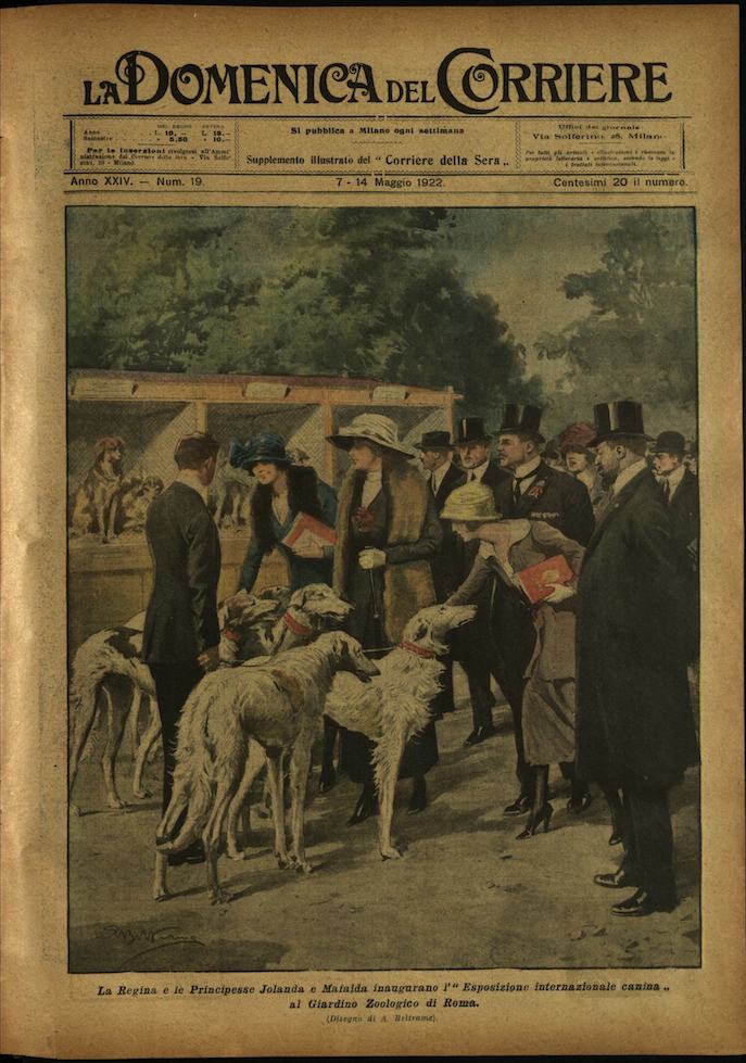 LA DOMENICA DEL CORRIERE. 7 - 14 maggio 1922. Anno …