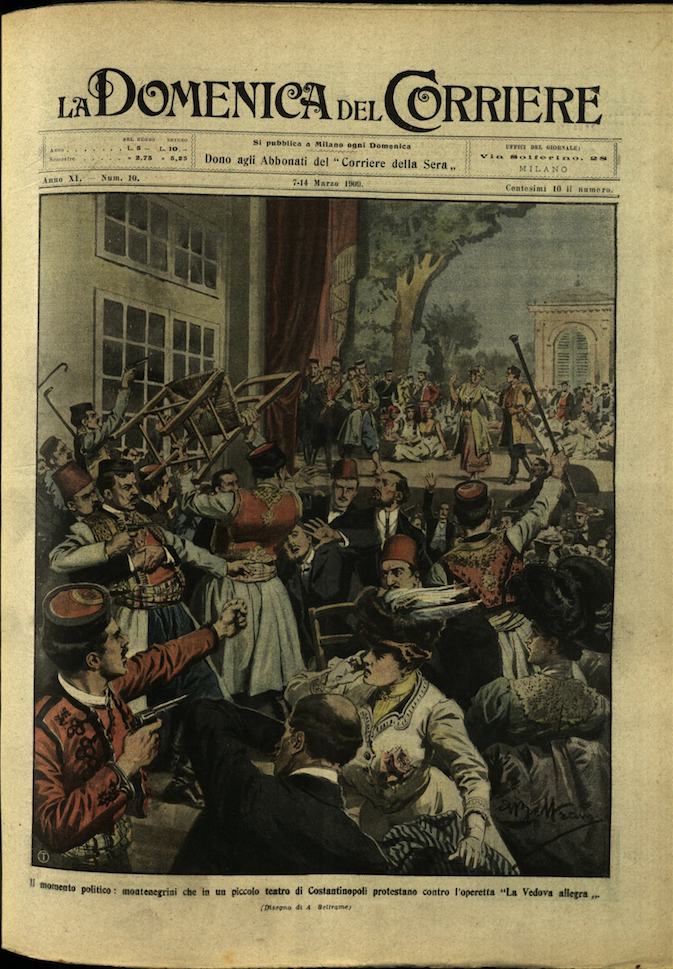 LA DOMENICA DEL CORRIERE 7 - 14 Marzo 1909 Anno …