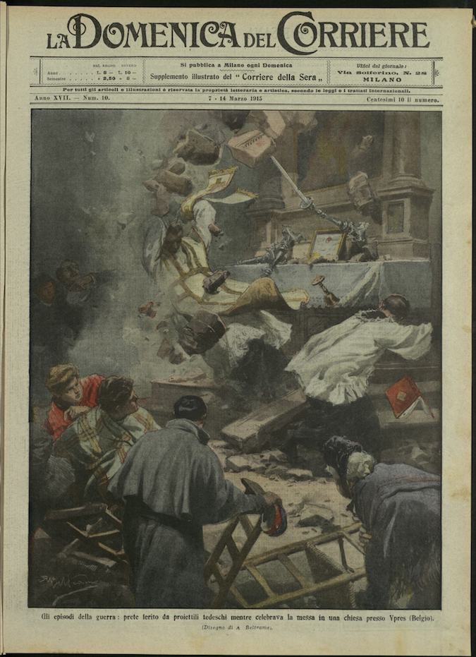 LA DOMENICA DEL CORRIERE. 7 - 14 marzo 1915. Anno …
