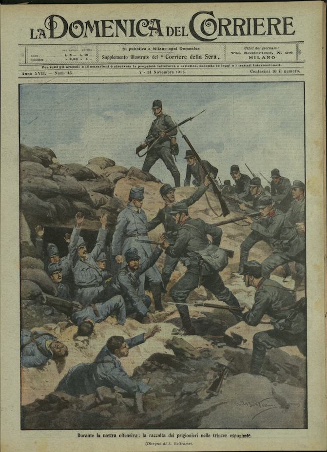 LA DOMENICA DEL CORRIERE. 7 - 14 Novembre 1915. Anno …