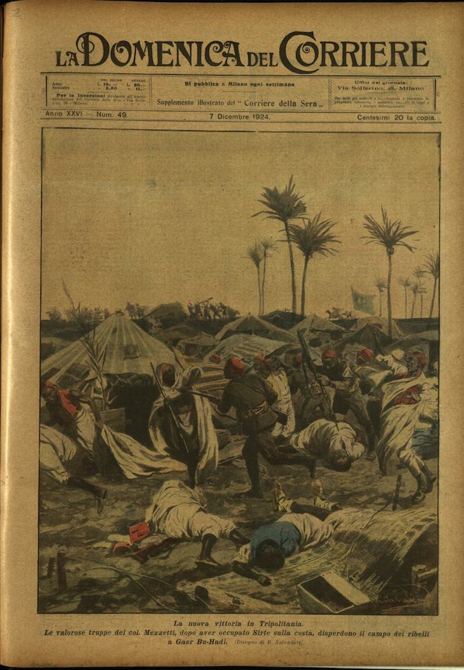 LA DOMENICA DEL CORRIERE. 7 Dicembre 1924. Anno XXVI - …