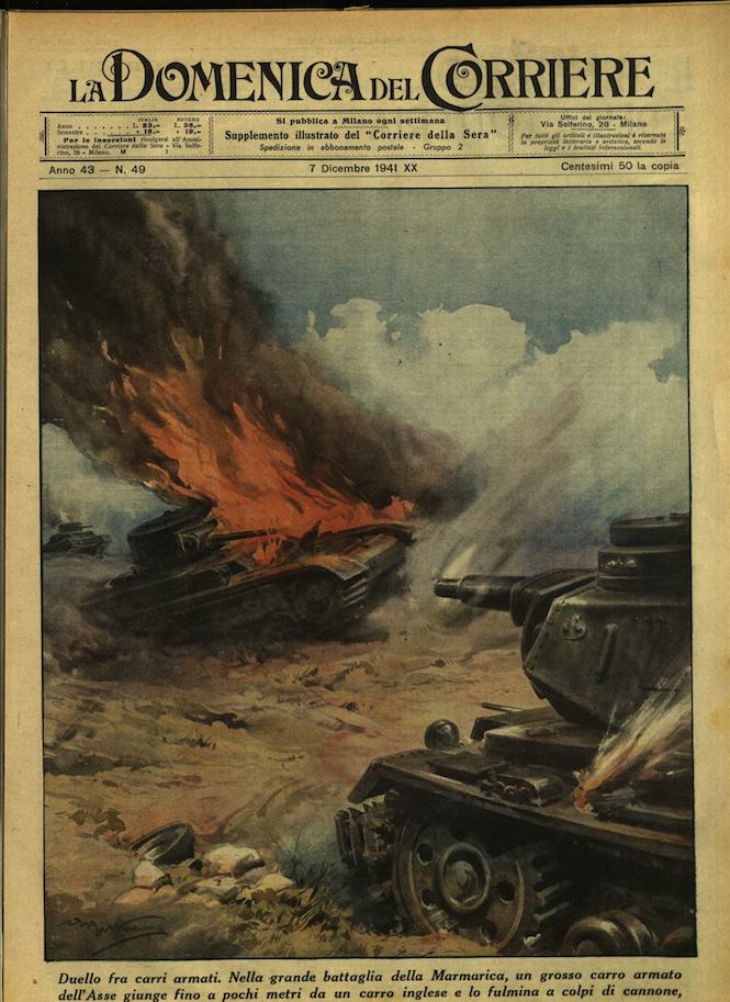 LA DOMENICA DEL CORRIERE. 7 dicembre 1941. Anno XLIII - …