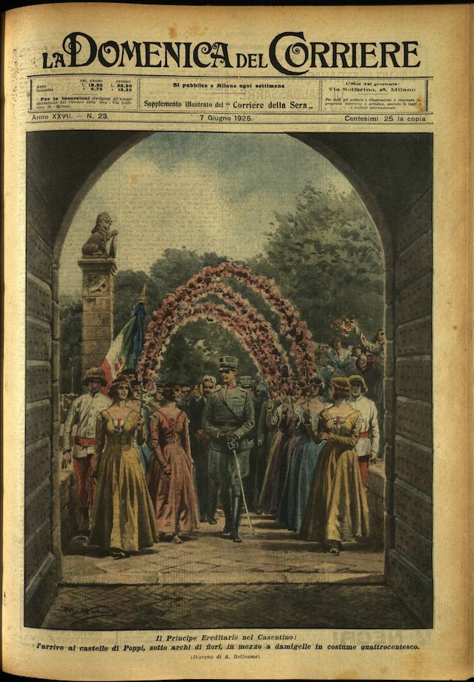 LA DOMENICA DEL CORRIERE. 7 Giugno 1925. Anno XXVII - …