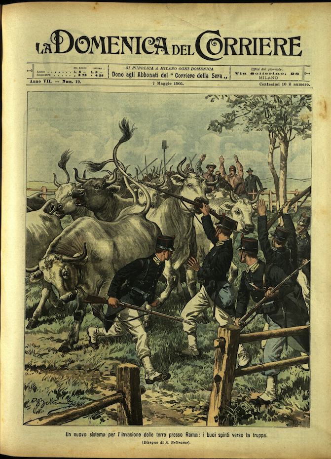 LA DOMENICA DEL CORRIERE. 7 Maggio 1905. Anno VII - …