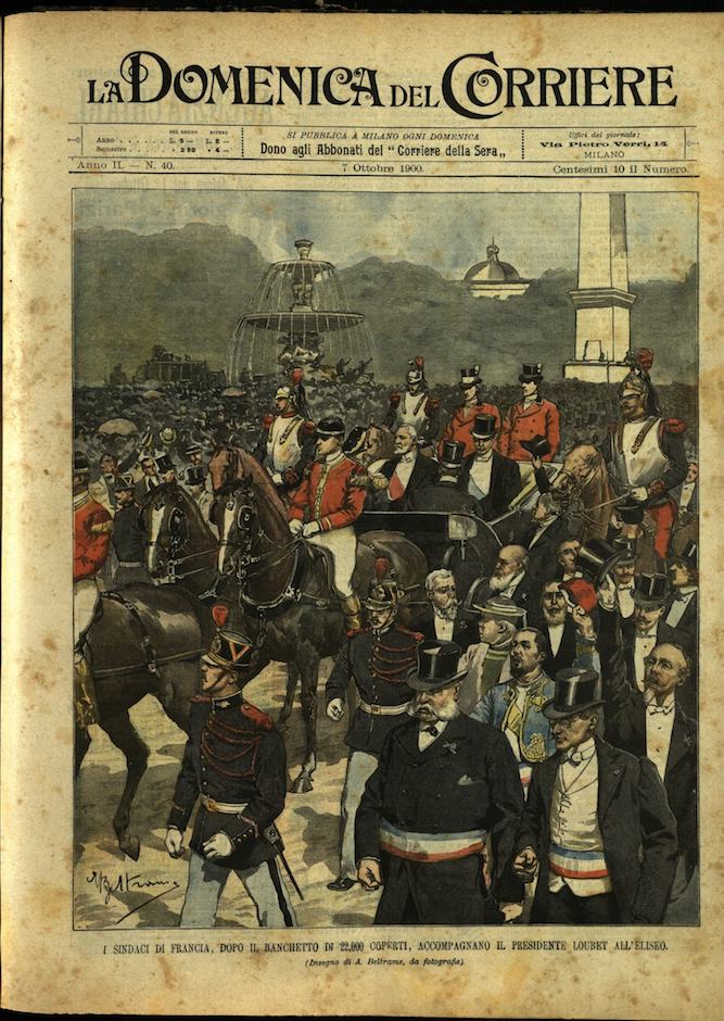 LA DOMENICA DEL CORRIERE 7 Ottobre 1900 Anno II - …