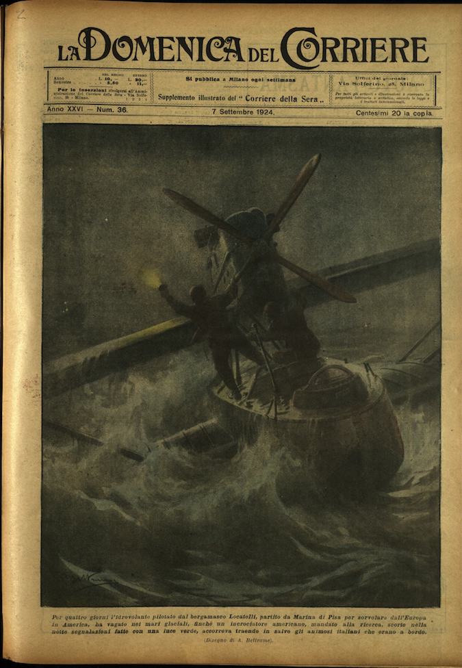 LA DOMENICA DEL CORRIERE. 7 Settembre 1924. Anno XXVI - …