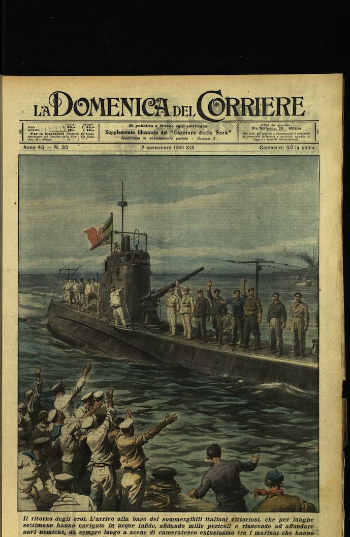 LA DOMENICA DEL CORRIERE. 7 settembre 1941. Anno XLIII - …