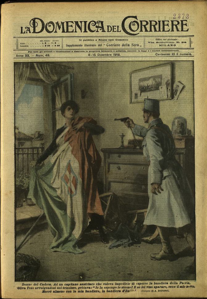 LA DOMENICA DEL CORRIERE. 8 - 15 dicembre 1918. Anno …