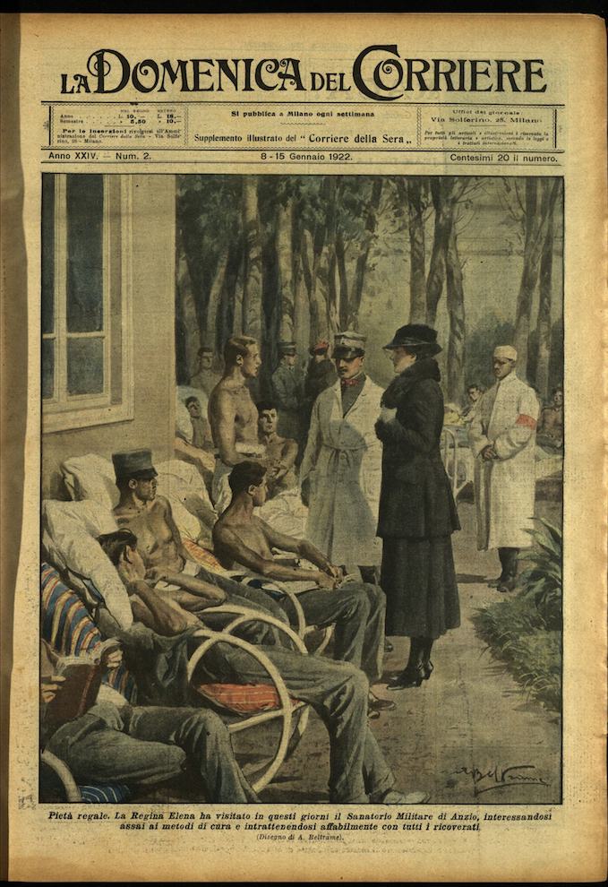 LA DOMENICA DEL CORRIERE. 8 - 15 gennaio 1922. Anno …
