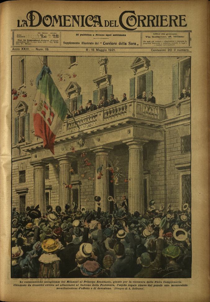 LA DOMENICA DEL CORRIERE. 8 - 15 maggio 1921. Anno …