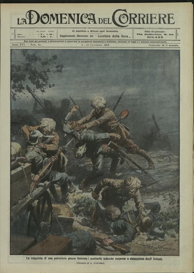 LA DOMENICA DEL CORRIERE. 8 - 15 Novembre 1914. Anno …