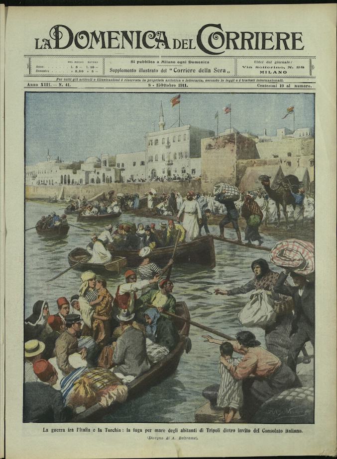 LA DOMENICA DEL CORRIERE. 8 - 15 Ottobre 1911. Anno …