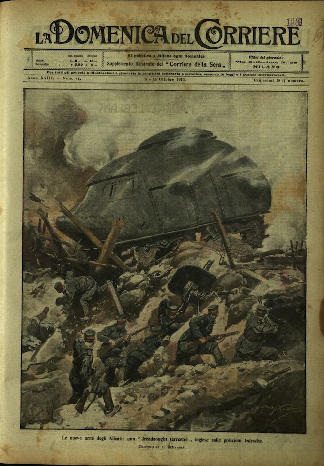 LA DOMENICA DEL CORRIERE. 8 - 15 ottobre 1916. Anno …