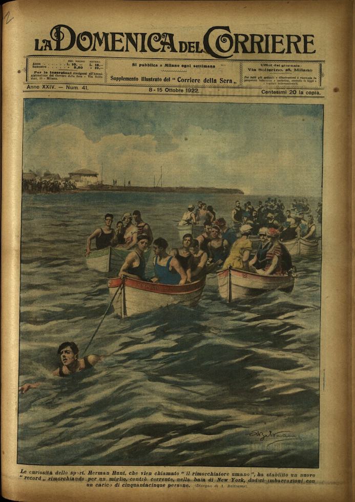 LA DOMENICA DEL CORRIERE. 8 - 15 ottobre 1922. Anno …