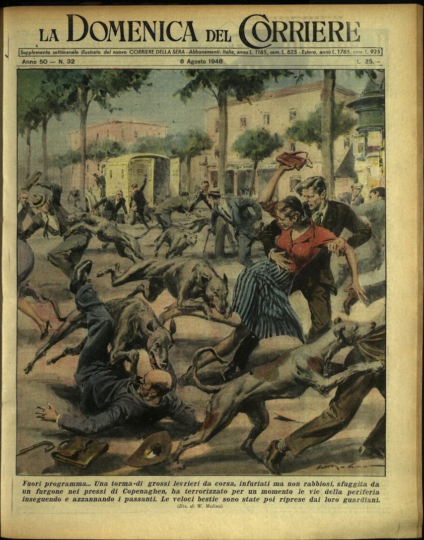 LA DOMENICA DEL CORRIERE. 8 agosto 1948. Anno L - …