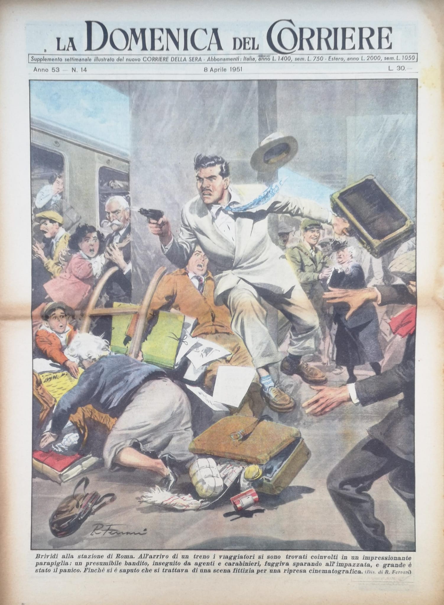 LA DOMENICA DEL CORRIERE 8 aprile 1951 Anno LIII - …