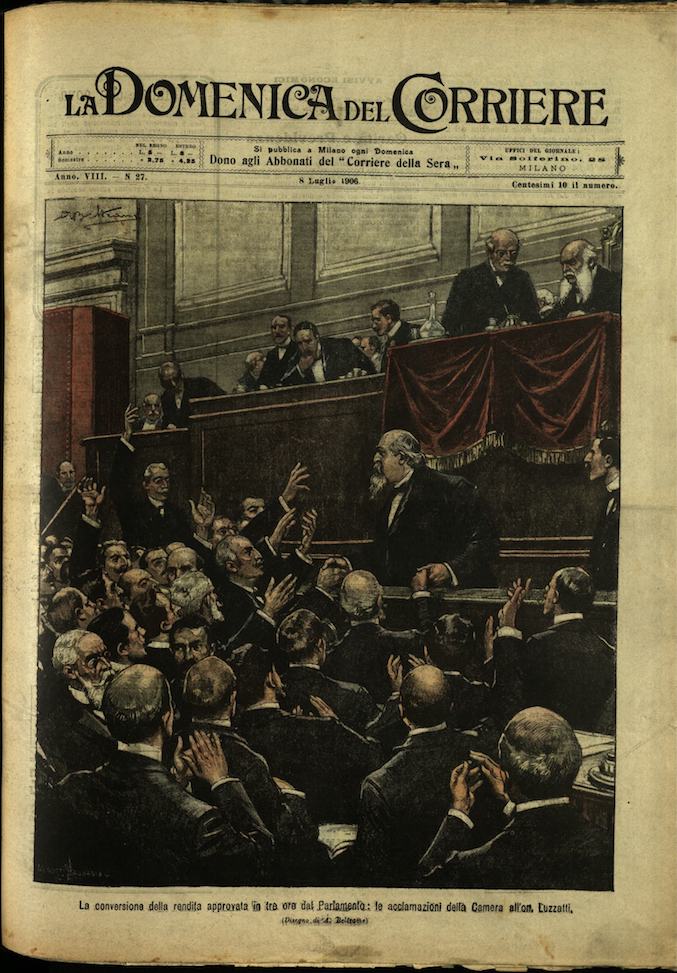 LA DOMENICA DEL CORRIERE. 8 Luglio 1906. Anno VIII - …