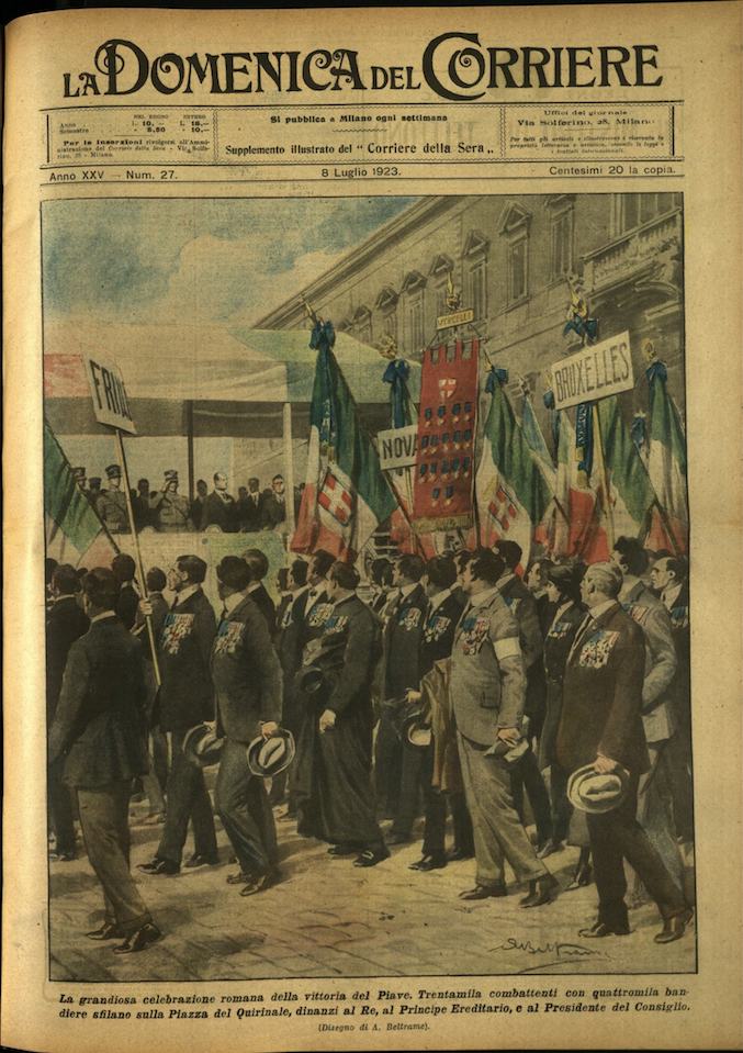 LA DOMENICA DEL CORRIERE. 8 luglio 1923. Anno XXV - …