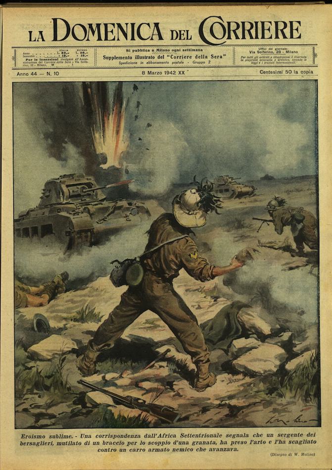 LA DOMENICA DEL CORRIERE. 8 marzo 1942. Anno XLIV - …