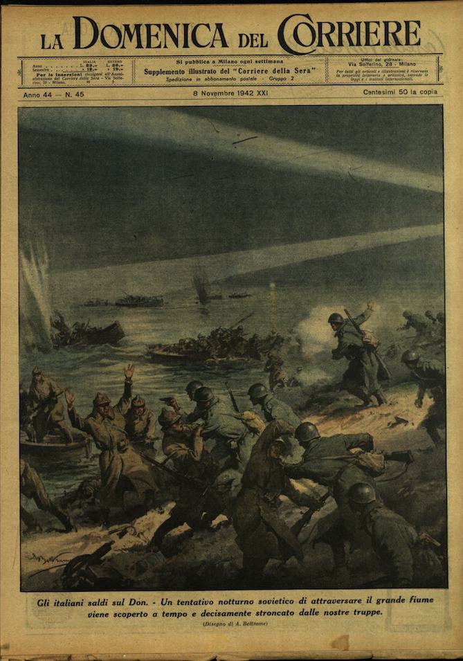 LA DOMENICA DEL CORRIERE. 8 Novembre 1942. Anno XLIV - …