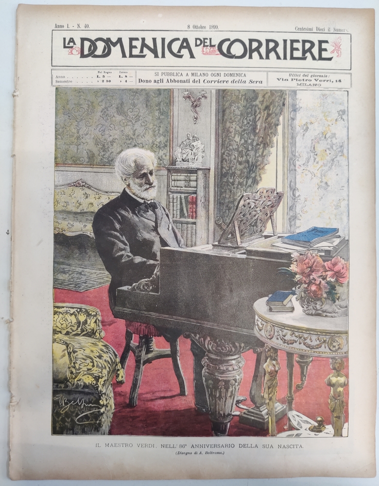 LA DOMENICA DEL CORRIERE 8 ottobre 1899 Anno I - …