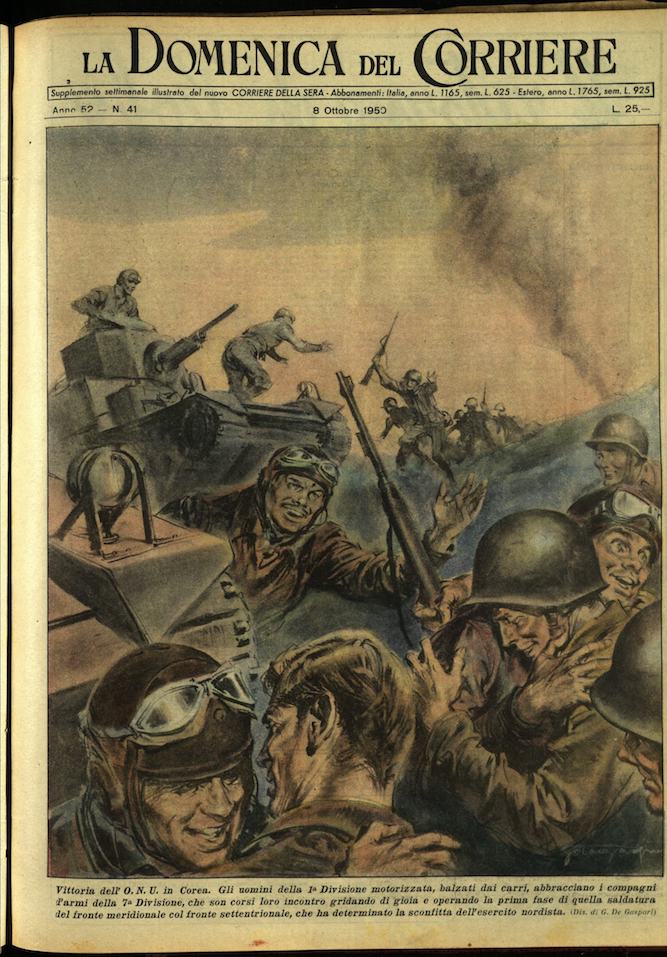 LA DOMENICA DEL CORRIERE. 8 Ottobre 1950. Anno LII - …