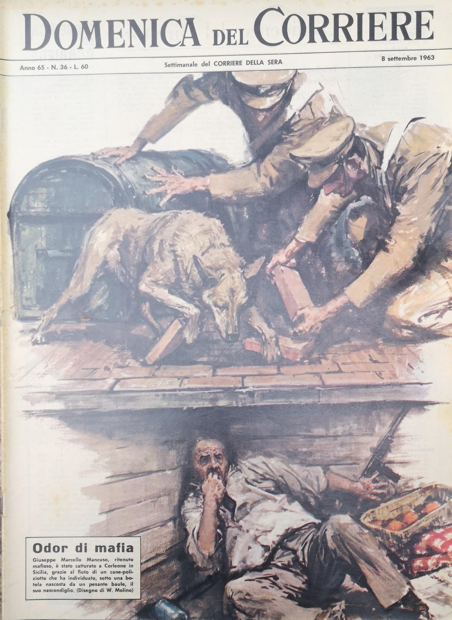 LA DOMENICA DEL CORRIERE 8 Settembre 1963 Anno 65 - …