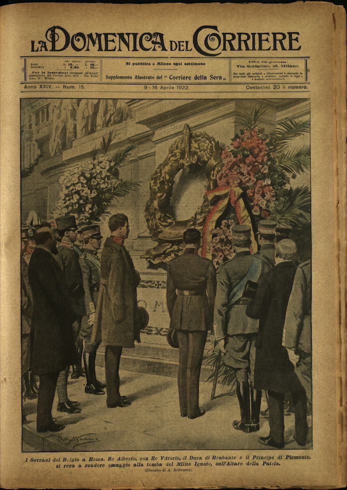 LA DOMENICA DEL CORRIERE. 9 - 16 aprile 1922. Anno …