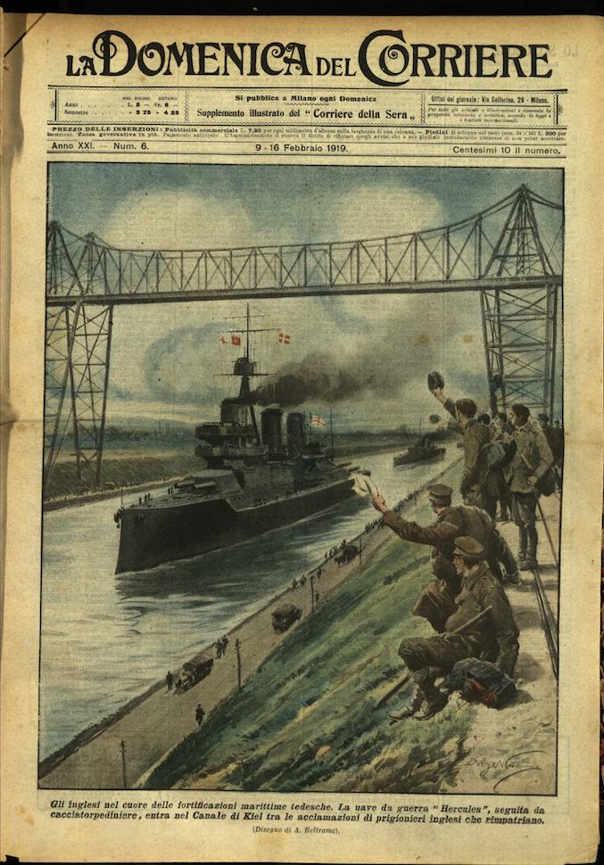 LA DOMENICA DEL CORRIERE. 9 - 16 febbraio 1919. Anno …