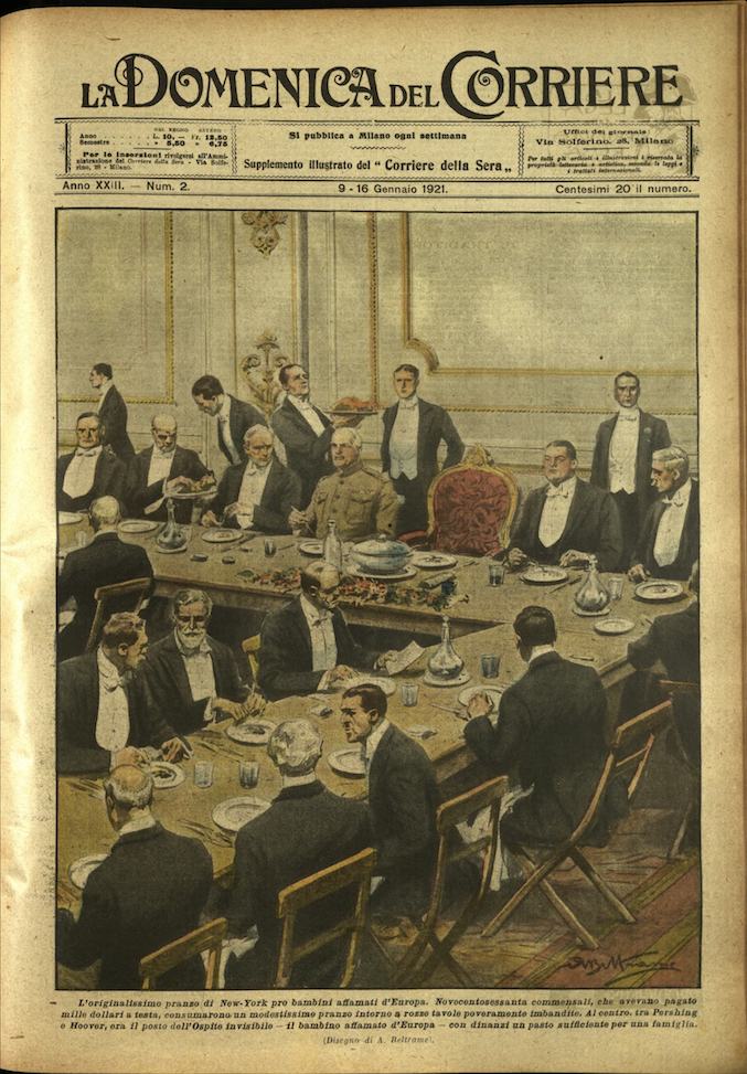 LA DOMENICA DEL CORRIERE. 9 - 16 gennaio 1921. Anno …