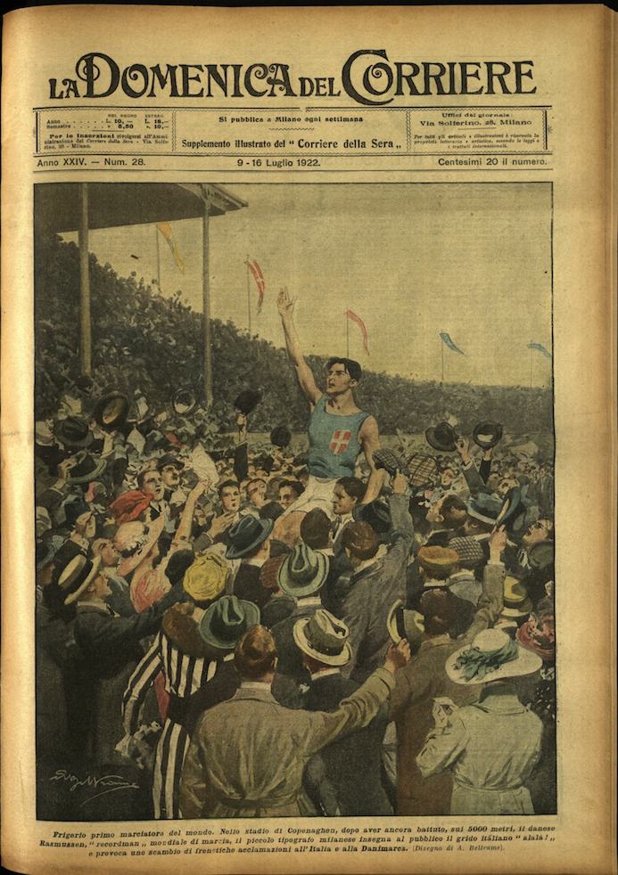 LA DOMENICA DEL CORRIERE. 9 - 16 Luglio 1922. Anno …