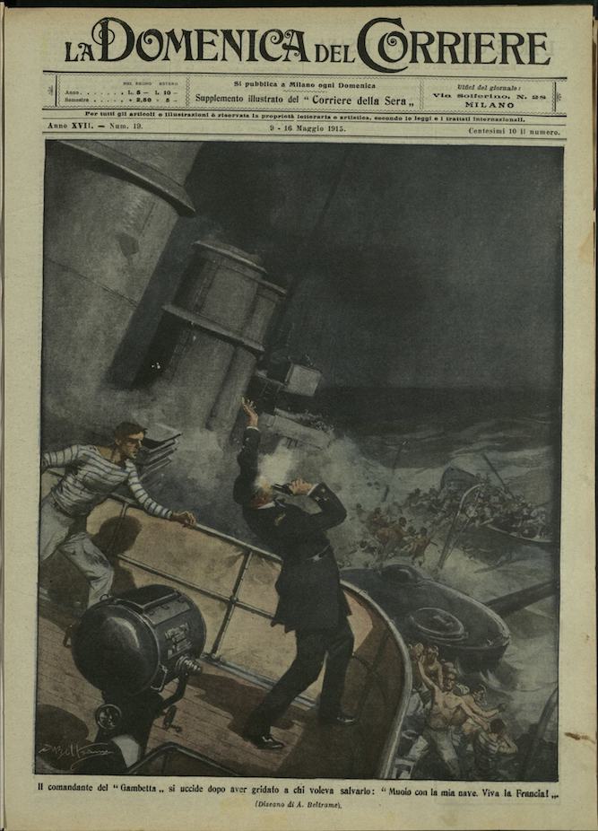 LA DOMENICA DEL CORRIERE. 9 - 16 maggio 1915. Anno …